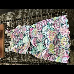 Lilly Pulitzer crop top skirt set
